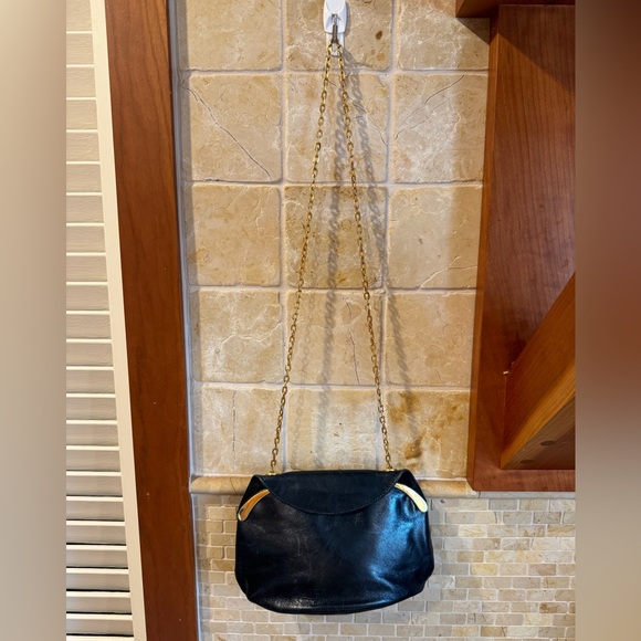 Rodo black leather shoulder bag - Picture 10 of 14